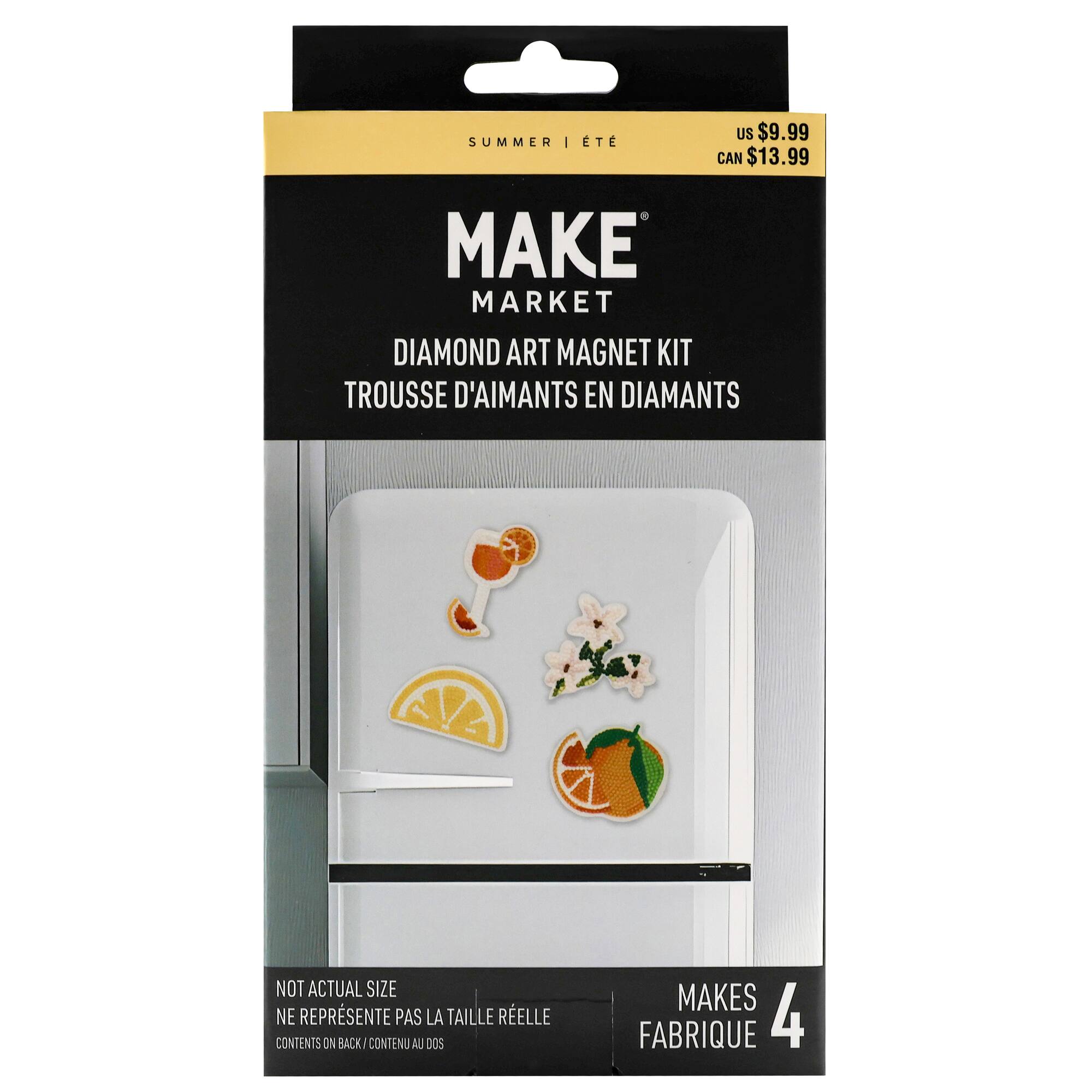 Citrus Diamond Art Magnet Kit by Make Market®